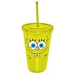 SpongeBob SquarePants Face 16 oz. Plastic Travel Cup